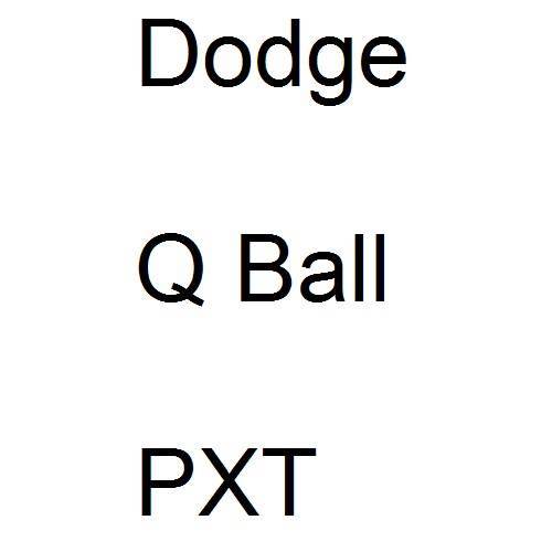 Dodge, Q Ball, PXT.